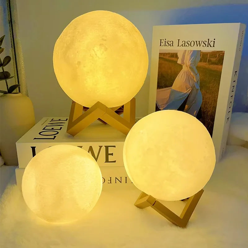 Lampka LED księżyc
