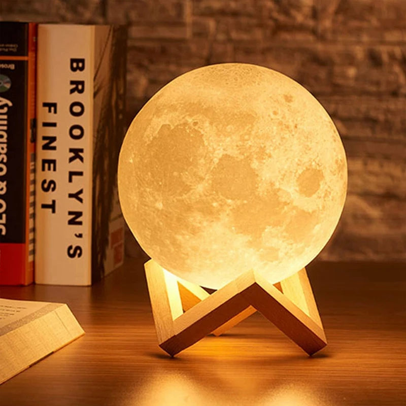 Lampka LED księżyc