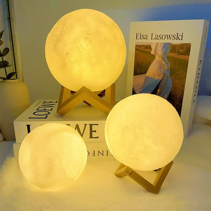 Lampka LED księżyc