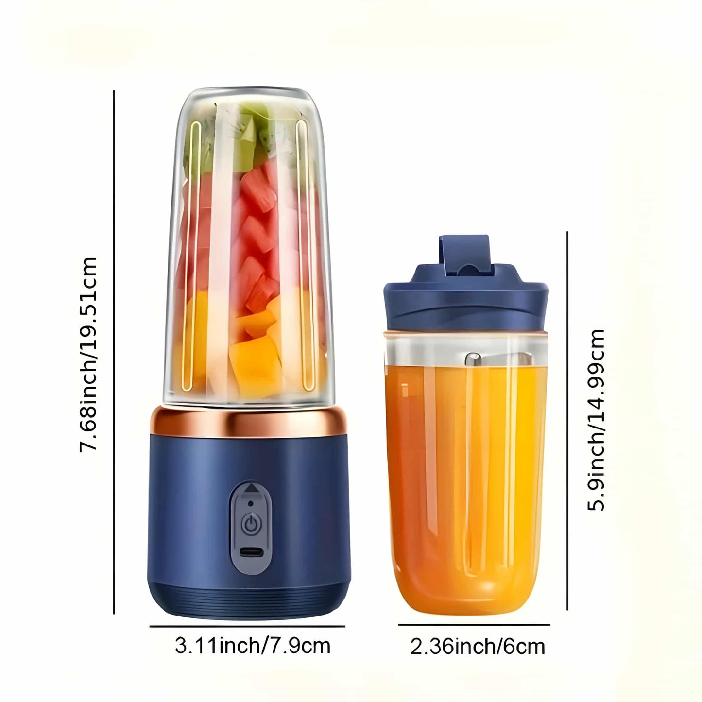 Przenośny blender z kubkiem 400ml